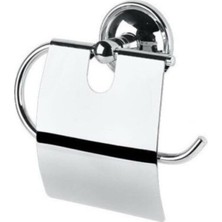 Hakay Pazarshops Wc Geniş Kapaklı Metal Vidalı Banyo Tuvalet Kağıtlığı Askısı