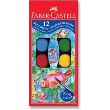 Hakay Faber-Castell Suluboya 12 Renk Küçük Boy (5292 125401)