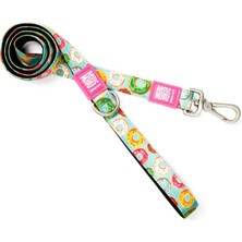 Hakay Max & Molly Urban Pets Original Serisi Köpek Gezdirme Kayışı | Konforlu ve Hafif Neopren Kayış - Donuts (L, Donuts)