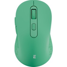 Hakay Everest SM-BT08 USB 2in1 Bluetooth ve 2.4ghz Uzun Menzilli Kablosuz Mouse (Yeşil)