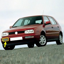 Hakay VASS41 Ön Tampon Sağ Reflektör Çiftli 1H0941778 Vw Golf 3 ile Uyumlu 1991-1998