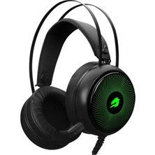 Hakay Shadesu Gamebooster, H12 "rebel ",7 Renk Rgb 7.1 Siyah Oyuncu Kulaklığı