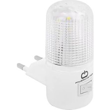 Renas Store Powermaster QL-102 Ledli Anahtarlı Gece Lambası (0.5 Watt Saatte)
