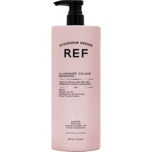 Hakay Ref - Refrence Of Sweden Illuminate Color Şampuan 1000 ml Güçlü Şampuan, Renkli ve Doğal Saçlarda Kullanım Için, Organik Acai Yağı ve Kininoa Protein 33,81 Fl Oz Içerir