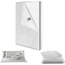 Hakay Faf Fresh Air Filter 10 Pcs Electrostatic Dust Trap Pre-Filter For Xiaomi Purifier Serileri Ile Uyumlu Hava Temizleyici Filtre Üstü Elektrostatik Toz Tutucu Koruyucu (Jimmy AP36)