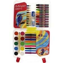 Hakay Taşınabilir Sanat Setim Renkli 6+
