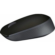 Hakay Logitech M171 Kablosuz Mouse, Pc, Mac, Dizüstü Bilgisayar Için, 2,4 Ghz, USB Mini Alıcılı, Optik Izleme, 12 Aylık Pil Ömrü, Sağ ve Sol Elle Kullanıma Uygun, Siyah
