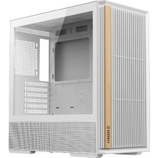 Hakay Enermax K3A Aır White Mesh Temperli Cam EB850-C 850W 80+ Bronze Mid Tower Atx Kasa (EC-K3A-AIR-W-EB850-C)