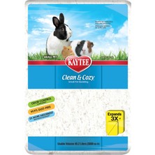 Hakay Kaytee Superpet, Clean & Cozy Streu Fare, Gerbil, Kemirgenler, Hamster, Tavşan Gibi Küçük Evcil Hayvanlar Için, Özellikle Emici Kağıt Kum,%99,9 Tozsuz, Beyaz, 49,2 L