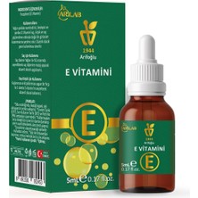 Hakay Arlab E Vitamini 5ML%100 Saf Arifoğlu - Cilt ve Saç Için Doğal Ürün | Arlab Vitamin E 5ml 100% Pure Arifoğlu - Natural For Skin And Hair