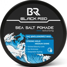 Hakay Black & Red Wax Saç Şekillendirici Wax Sea Salt Pomade Deniz Tuzlu Güçlü Tutuş - 120 ml