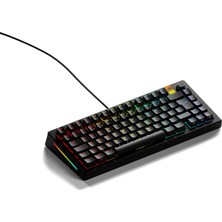 Hakay Glorious Gmmk 3 Hall Effect Gaming Türkçe Klavye%75, 8k Tepki Hızı, Değiştirilebilir Manyetik Anahtarlar, Modüler Conta Sistemi, Çift Baskı Pbt Tuş Başlıkları, Ansı (S)