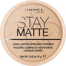 Hakay Rimmel London Pudra Stay Matte Pressed Powder 004 Sandstorm