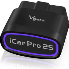 Hakay Vgate Icar Pro 2s Bluetooth 5.2 Obd2 Araç Tarama Aracı, Iphone, Android ve Windows Için