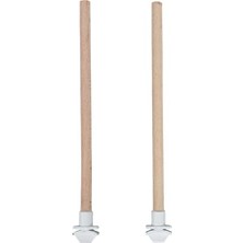 Hakay Ahşap Kuş Tüneği Kuş Tünek 2 Adet Boy 15 cm Çap 10 mm