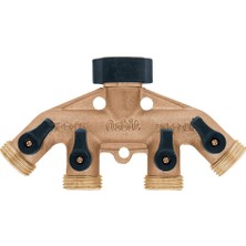 Hakay Orbit 62010N Brass Hose Faucet Manifold