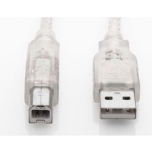 Hakay S-Link SL-U2007 Usb2.0 7m Şeffaf Yazıcı Kablo