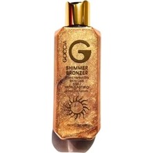 Hakay Shimmer Bronzer Simli Bronzlaştırıcı – Cildinizde Parlayan Güzellik, Işıltınızı Yansıtın -Cilt ve Saç Kullanımına Uygun 150ML