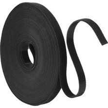 Hakay Dünya Magnet 3 Metre - Sırtsırta Cırt Bant, En: 2 Cm, Siyah, Kablo Düzenleyici, Cırt Bağı, Şerit Cırt