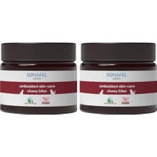 Hakay Nutriderm Kedi ve Köpekler Için Deri ve Tüy Sağlığı Yumuşak Çiğneme Tableti (2 Paketi)