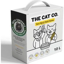 Hakay Aktif Karbonlu Kedi Kumu Tozsuz, Kokusuz | 10 Litre |%100 Doğal
