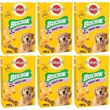 Hakay Biscrok Multi Mix Köpek Ödül Bisküvisi 500 gr x 6 Adet