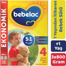 Hakay Bebelac 4 Devam Sütü 800 gr 3'lü Paket 106357-3-1