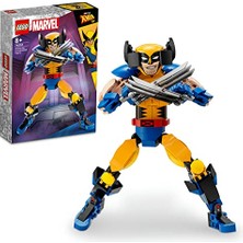 Hakay LEGO Marvel Wolverine Yapım Figürü 76257 – 8 Yaş ve Üzeri Kız ve Erkek Çocuklar Için Süper Kahraman Hediyesi Fikri, 3 Uzayan Pençe Gibi Orijinal Detaylar Içeren Yaratıcı Oyuncak Yapım Seti (327 Parça)