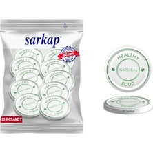 Hakay Sarkap Kavanoz Kapağı, 82MM, Hava Geçirmez, Sızdırmaz, Konserve Için Uygun, 10'lu Paket (Amoremiomavi)