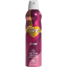 Bezos She Is Fun Kadın Deodorant Sprey - Love Kadın 150ML