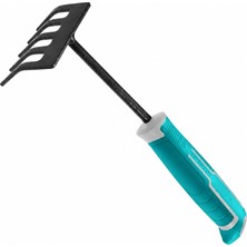 Hakay Hobi Bahçe Tırmığı 27 cm Plastik Saplı Çiçek Saksı Toprak Çapa Havalandırma Düzenleme Aleti