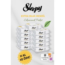 Hakay Sleepy Extra Islak Bebek Havlusu 11 Al 10 Öde Hediyeli
