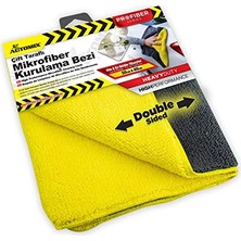 Hakay Automix Çift Taraflı Profesyonel Mikrofiber Bez 50X40 cm | Araç ve Ev Için Etkili Temizlik