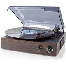 Hakay Nedıs Wood Retro Turntable