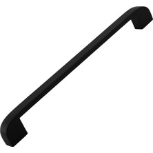 Hakay Zehra Kulp 224 mm Siyah Metal Mutfak Mobilya Çekmece Mutfak Dolap Dolabı Kulpları Kapak Kulbu 22.4 cm