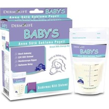 Hakay Dermolife Baby's Anne Sütü Saklama Poşeti, Standart