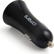 Aesco Novoo Omars 3.4A 17W Çift USB Çıkışlı Araç Şarj Cihazı