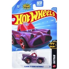 Aesco Hot Wheels Tekli Arabalar Classic Tv Series Batmobile JJJ96 (Kısa Kart)