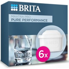 Hakay Brıta Maxtra Pro Pure Performance Yedek Su Arıtma Filtresi, 6’lı