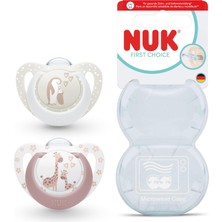Hakay Nuk First Choice 2'li Emzik, 0-6 Ay,penguen/zürafa