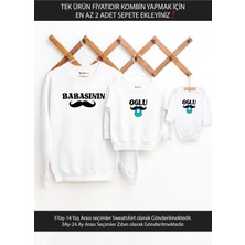 Hakay Tshirthane Baba Oğul Babasının Oğlu Emzik(Tek Ürün Fiyatıdır Kombin Yapmak Için En Az 2 Adet Sepete Ekleyiniz)-13-14 Yaş