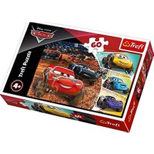 Hakay 17327 Şimşek Mcqueen ve Arkadaşları, Disney Cars 60 Parça, 4 Yaşından Büyük Çocuklar Için Yapboz