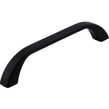 Hakay Göksu Kulp 96 mm Siyah Metal Mutfak Mobilya Çekmece Mutfak Dolap Dolabı Kulpları Kapak Kulbu 9.6 cm