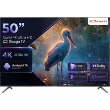 Hakay Conti 50" 4K Ultra Hd Google Tv (CT50GT300U)