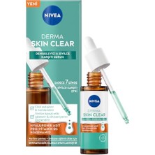 Hakay Nıvea Derma Skin Clear Dengeleyici ve Sivilce Karşıtı Serum 30ML, Cildi Yatıştırır, Komedojenik Değildir,niasinamid, Hyaluronik Asit, Pro Vitamin B5,yağlı,karma Cilt