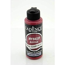 Hakay Hybrid Multisurface Akrilik Boya 120 Ml. H-054 Kan Kırmızı