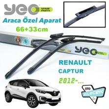 Aesco Yeo Renault Captur ile Uyumlu Silecek Takımı 2012-...