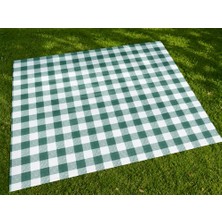 Hakay Promosyonca Tek Kullanımlık Piknik Örtüsü, Su Geçirmez, Hafif ve Taşınabilir, 140X160 cm (Yeşil)