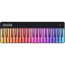 Hakay Partykeys Keyboard Light-Guided Mıdı Piano Keyboard Klavye Siyah