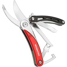 Hakay Workpro WP382005 4 In 1 Çok Fonksiyonlu Bağ Bahçe Dal Budama Makası